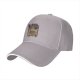 Black baseball cap with Bloody Burger monster graphic print