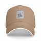 Black baseball cap with elf tarot card graphic