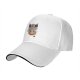 Black baseball cap with ninja cat eating ramen graphic