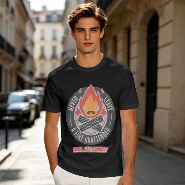 Never Leave A Fire Unattended They Get Lonely T-Shirt
