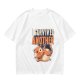Olive T-Shirt with I Survived Another Playful Orange Cat Graphic
