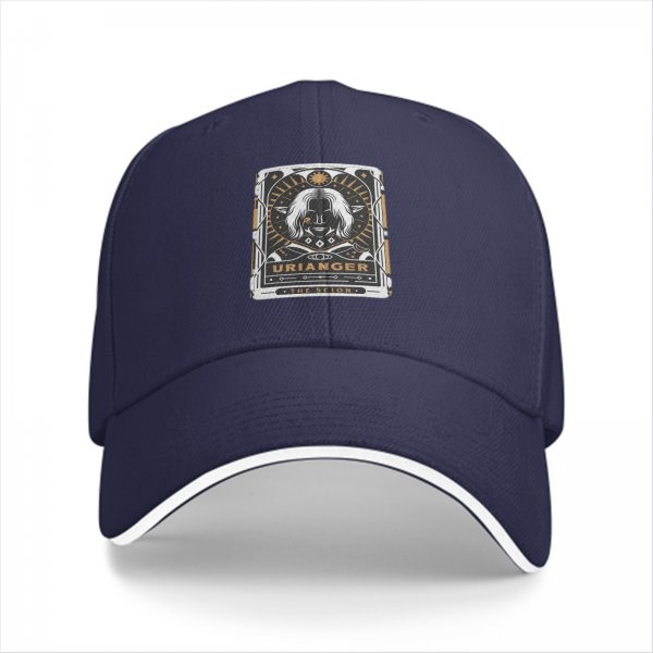 Urianger The Scion Tarot Style Graphic Black Baseball Cap