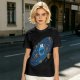 Olive T-Shirt With Cookie Monster Space Galaxy Cookie Print