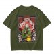Olive T-shirt with Iroh from Avatar: The Last Airbender Tea Art Print