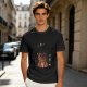 Olive T-Shirt with Chewbacca Drinking Boba Graphic