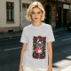 Olive Graphic T-Shirt With Cute As Hell Cult Lamb Print