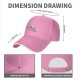 Black Baseball Cap With Tired Lying Cartoon Character Print