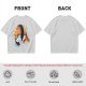 Olive T-Shirt With Cute Clownfish Sushi Graphic Print