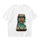 I Have The Paw-er Lion Graphic Olive T-Shirt