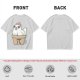 Olive T-Shirt With Cute Chicken In Pi Pot Graphic