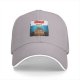 Black baseball cap with Kong and banana graphic print