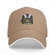 Black baseball cap with bunny ears egg hunt graphic design