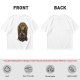 Olive green t-shirt with Pray the Coffee Brew graphic print