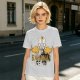 Olive T-Shirt With Cute Banana Dinosaur Love Graphic And I'm Bananas For You Text