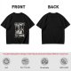 Olive T-Shirt With Skeleton Banjo Player Graphic