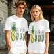 St. Patrick's Day Beer and Leprechaun Hat Graphic T-Shirt