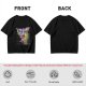 Olive T-shirt with colorful robot transformer graphic print
