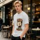 Olive Graphic T-Shirt With Sarcastic Email Cartoon Print