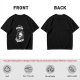 Olive Graphic T-Shirt With Give Me Coffee Or Death Skull Print