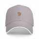 Black Baseball Cap With Coffee Cup Graphic Design