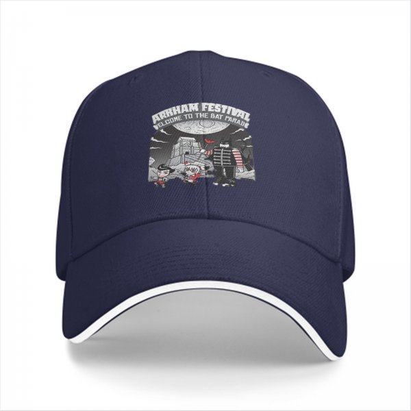 Arkham Festival Welcome to the Bat Parade Graphic Baseball Cap