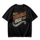 Olive T-Shirt With That's a Terrible Idea! Retro Graphic Print
