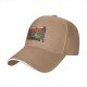 Baseball cap with Thor and Hulk comic panel print