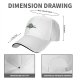 Black Baseball Cap With Forest Spirit Graphic Design