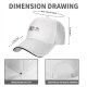Black Baseball Cap With Lazy Unicorn Graphic Print