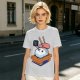 Olive T-Shirt With Sad Sushi Character Saying Thanks Chef Print