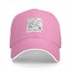 Black baseball cap with funny Santa note print about gift delays