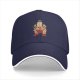 Black Baseball Cap With Krang From Teenage Mutant Ninja Turtles Print