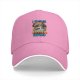 Black baseball cap with raccoon 'I Have Trash Issues' graphic