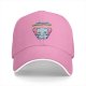 Black baseball cap with 'your opinion is irrelephant' cute elephant graphic
