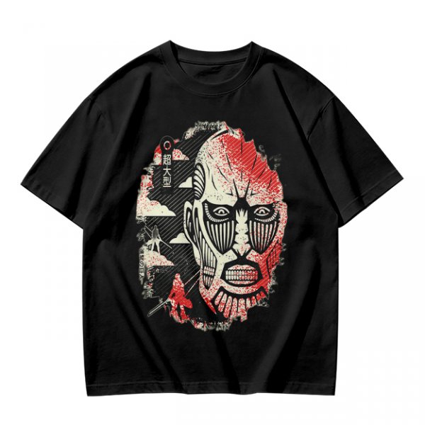 Attack on Titan Colossal Titan Graphic Olive T-Shirt