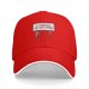 Black baseball cap with 'It Probably Can Get Worse' graphic print