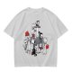 Horror Movie Character Cats On Cat Tree Graphic T-Shirt
