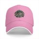 Black Baseball Cap With Anime Swordsman Graphic Print