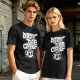 Olive Graphic T-Shirt With 'Damn Fine Coffee' Skull Mug Print