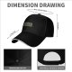 Black baseball cap with humorous 'some things are better left alone' text