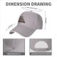 Black Baseball Cap With Hungry Dinosaur I'm Hangry Graphic