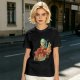 Olive Green T-Shirt with Avatar Aang The Last Airbender Art