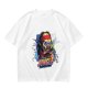 Olive T-Shirt with Retro Predator 'Welcome to the Jungle' Print