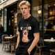 Olive T-Shirt With Funny Pug Graphic And 'I May Be Stupid' Text