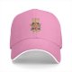 Black baseball cap with a Japanese ramen cat graphic