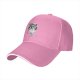 Black baseball cap with cat graphic and 'Put Your Paws Up' text