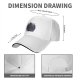 Black Baseball Cap With Dark Fantasy Warrior Sword Print