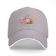 Black baseball cap with cute owl 'Owlways for snacks' print