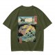 Studio Ghibli Nausicaa of the Valley of the Wind Ukiyo-e Art T-Shirt
