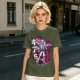 One Piece Gear 5 Luffy Graphic Olive T-Shirt
